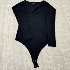 Abercrombie square neck bodysuit